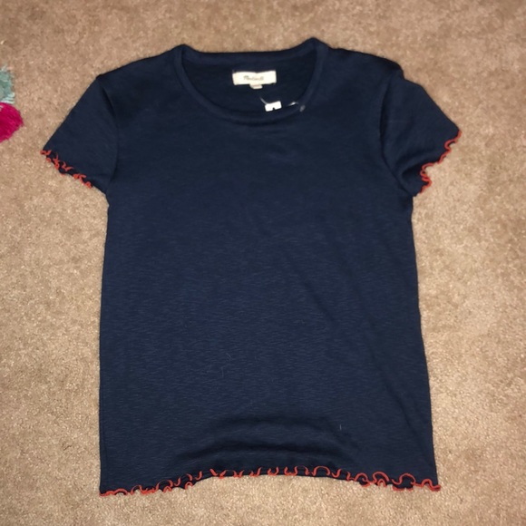 navy blue shirt from madewell - Picture 1 of 2